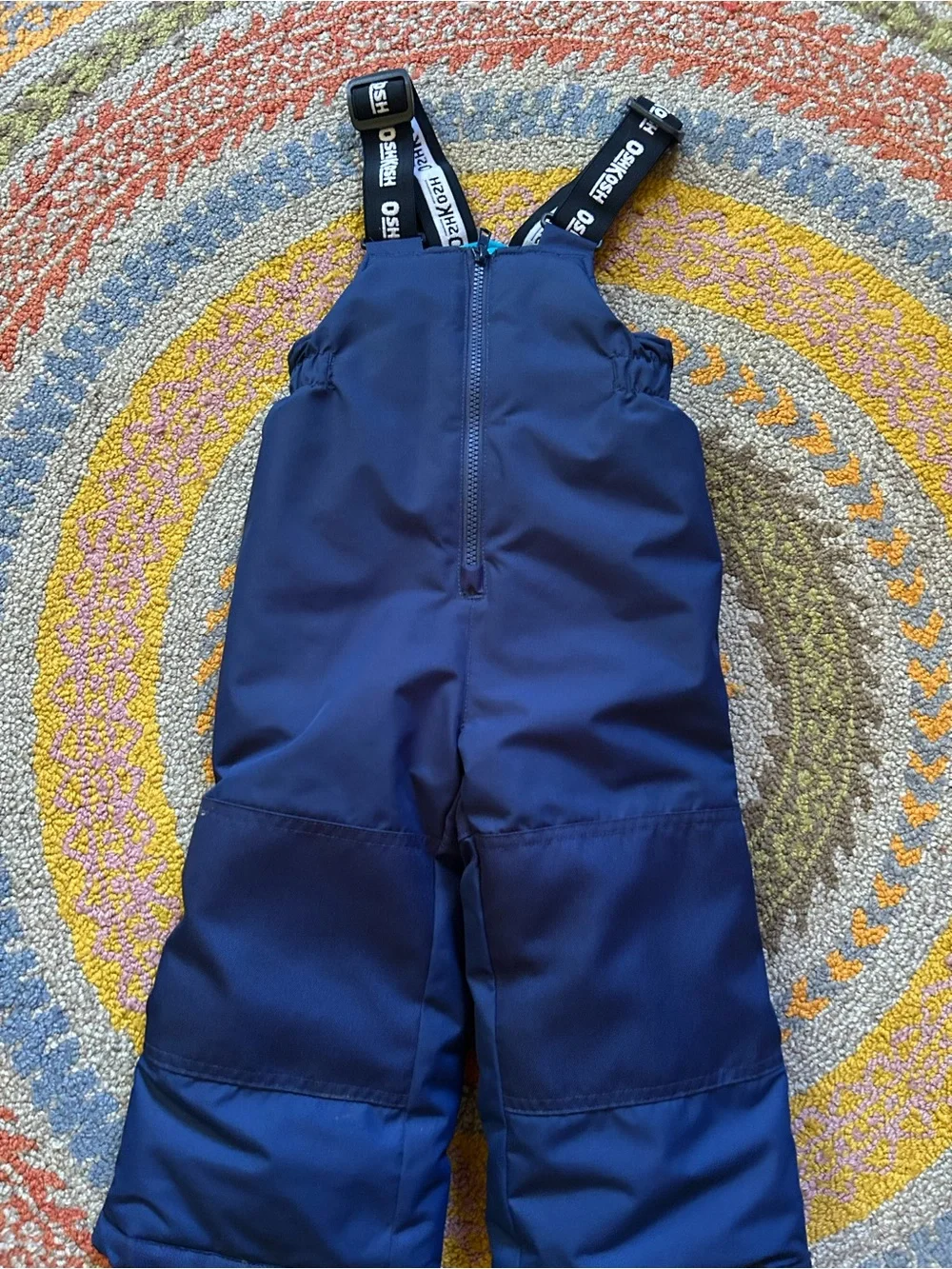 OshKosh B'gosh Navy Blue Kids Snow Overalls